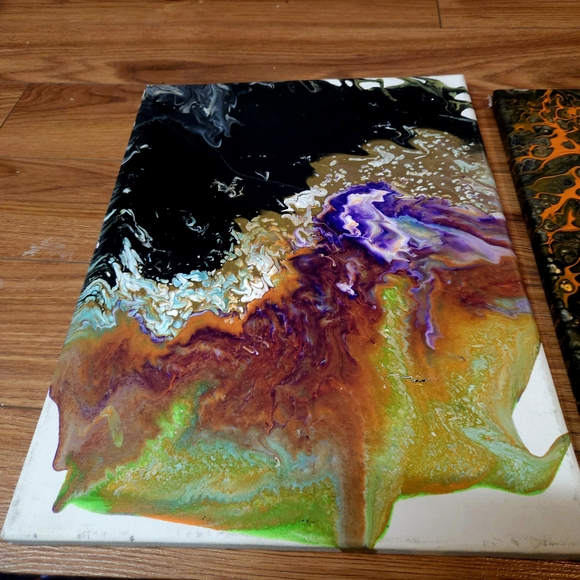 Abstract Art Canvas Set - Multicolor - Picture 2 of 8